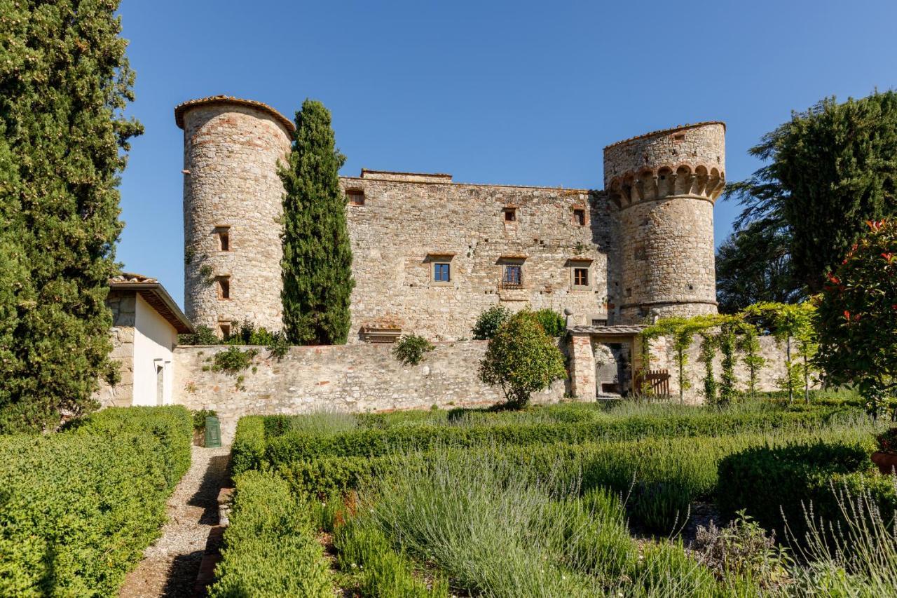Castello Di Meleto Vendégház Gaiole in Chianti Kültér fotó