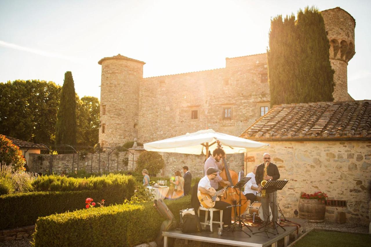 Castello Di Meleto Vendégház Gaiole in Chianti Kültér fotó