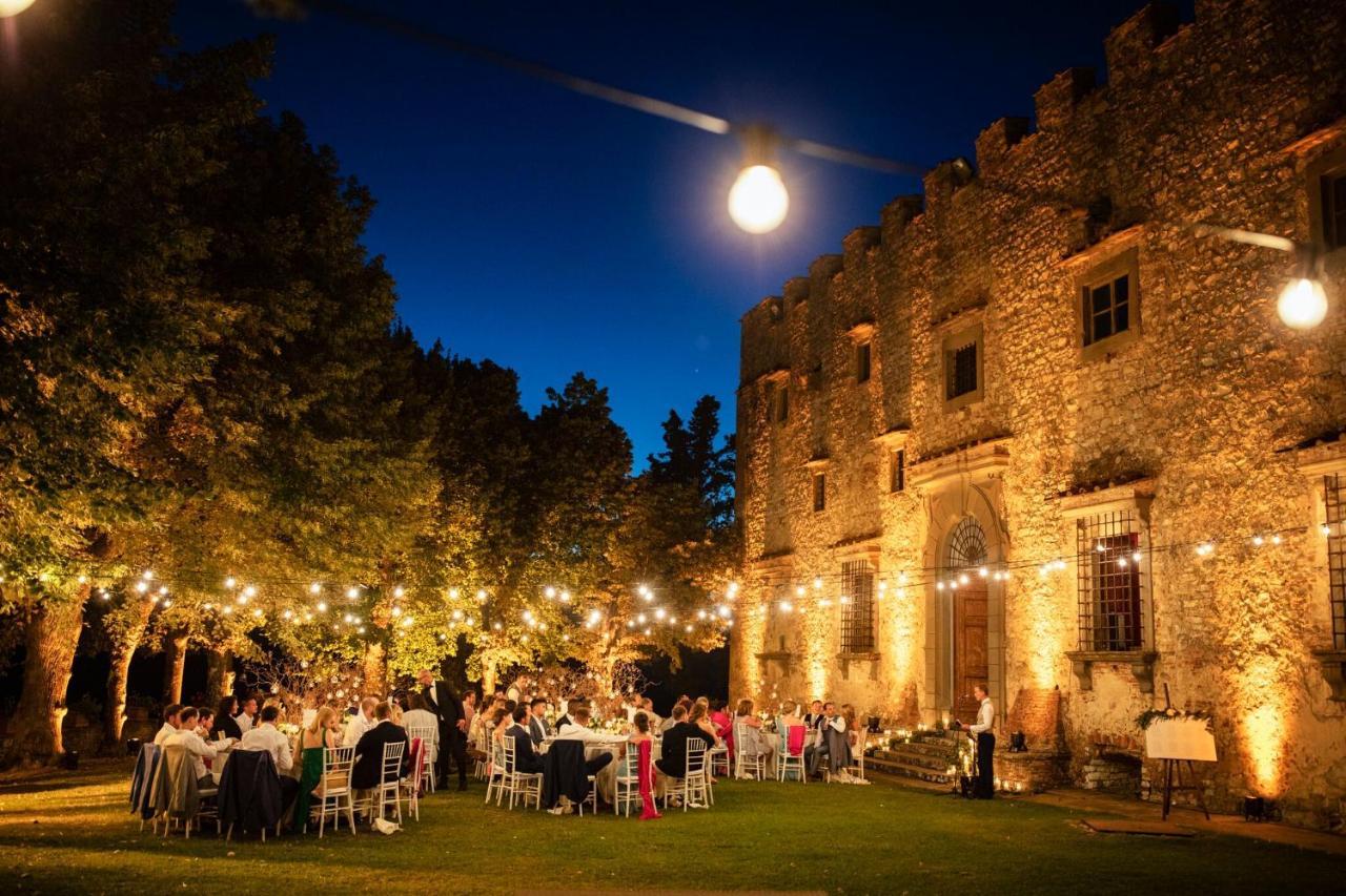 Castello Di Meleto Vendégház Gaiole in Chianti Kültér fotó