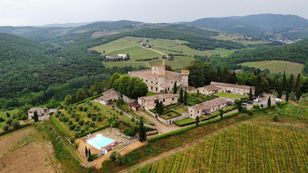 Castello Di Meleto Vendégház Gaiole in Chianti Kültér fotó