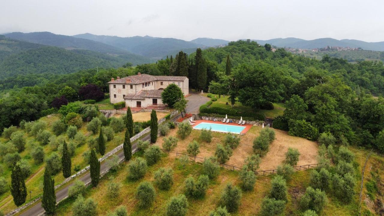 Castello Di Meleto Vendégház Gaiole in Chianti Kültér fotó
