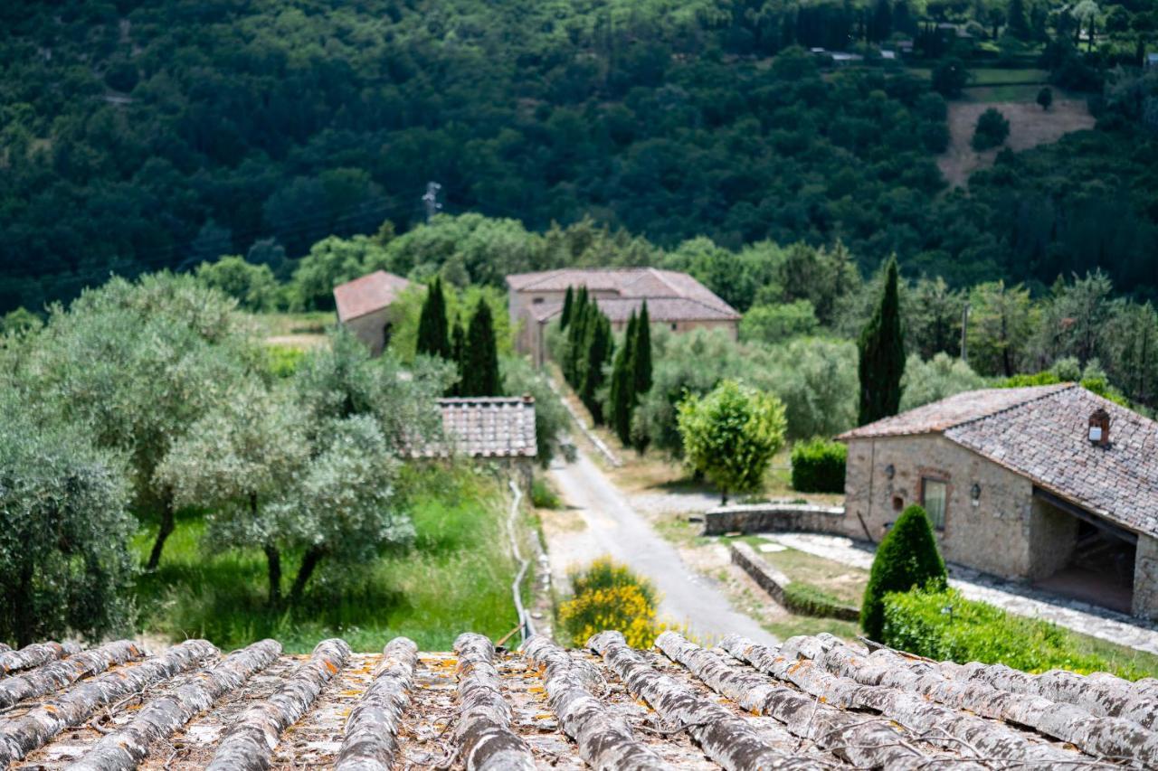 Castello Di Meleto Vendégház Gaiole in Chianti Kültér fotó