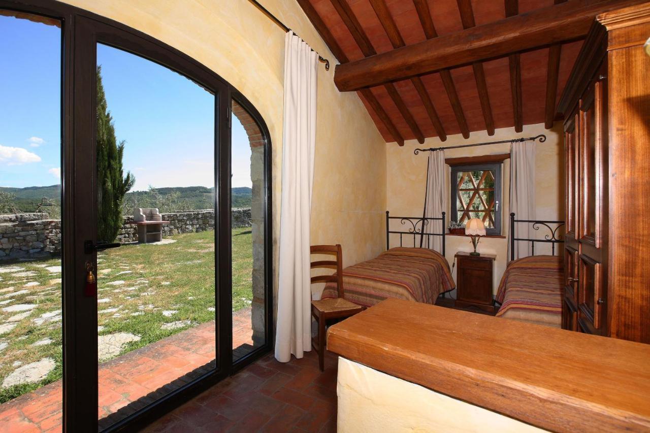Castello Di Meleto Vendégház Gaiole in Chianti Kültér fotó