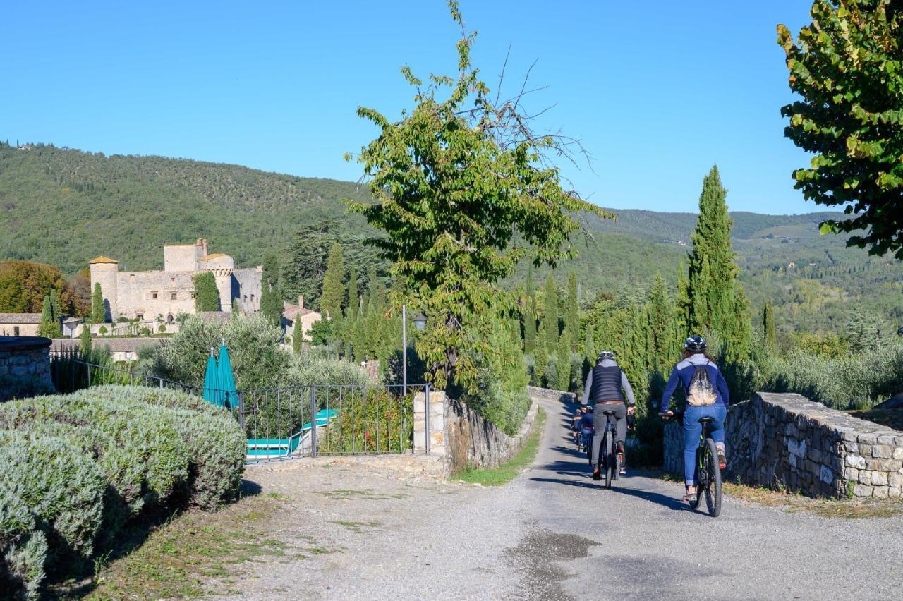 Castello Di Meleto Vendégház Gaiole in Chianti Kültér fotó