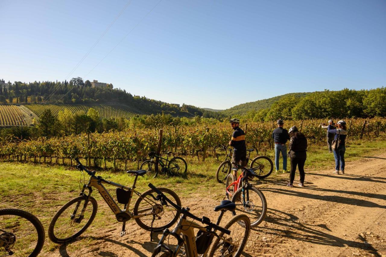 Castello Di Meleto Vendégház Gaiole in Chianti Kültér fotó