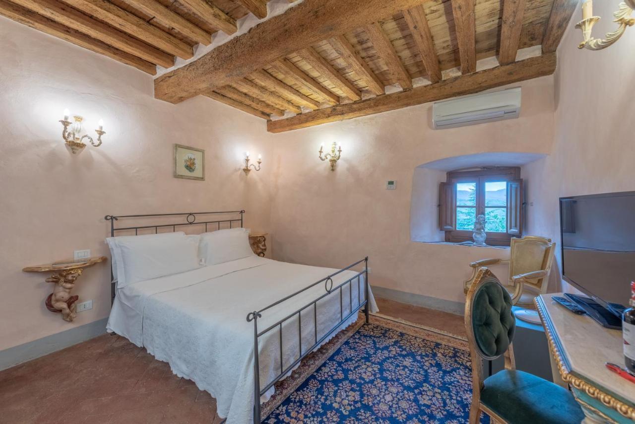 Castello Di Meleto Vendégház Gaiole in Chianti Kültér fotó