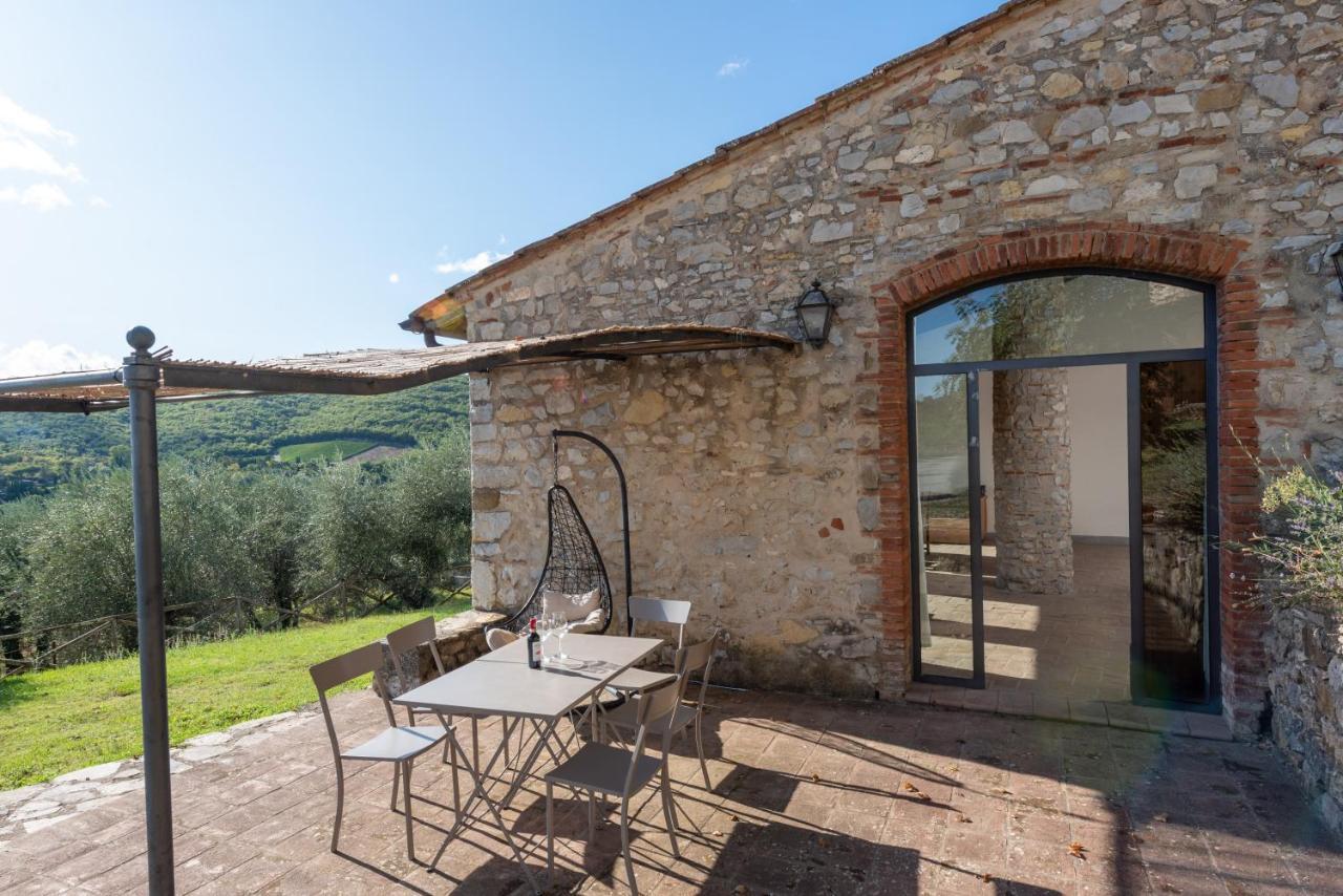 Castello Di Meleto Vendégház Gaiole in Chianti Kültér fotó